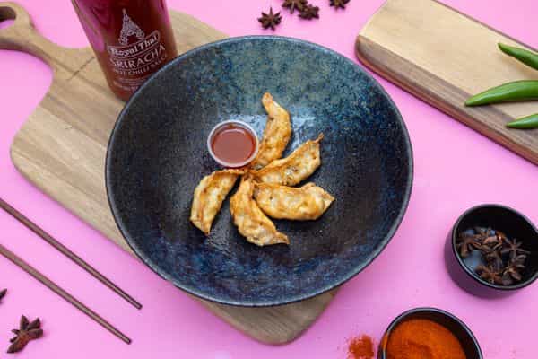 Fried Chicken Gyoza