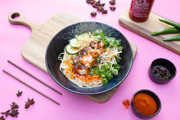 Nudel Salat - Pork Belly